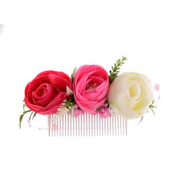 Latest Fashion Flower Hair Pin For Parties 1