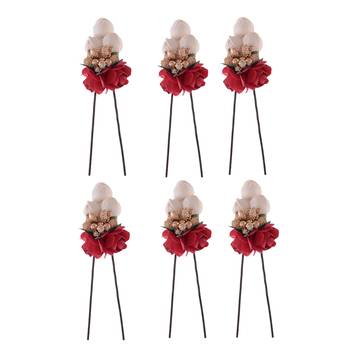Latest Fashion Flower Hair Pin For Parties 1