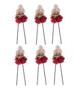 Latest Fashion Flower Hair Pin For Parties