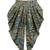 Pink Embroidered Art Silk Kids Dhoti With Angrakha Choli