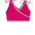 Pink Embroidered Art Silk Kids Dhoti With Angrakha Choli