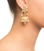 Gold earrings