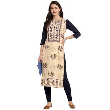 multicolor Color Straight Digital Print Kurta 2