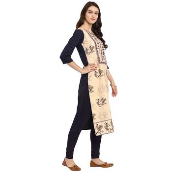 multicolor Color Straight Digital Print Kurta 5