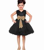 Black Kids Partywear Frock