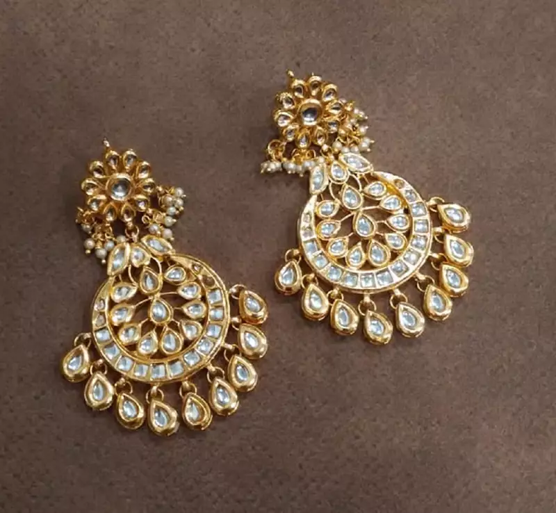 Sasha kundan earrings