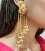 Golden Tassle Earrings