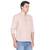 Men Beige Linen Short Kurta