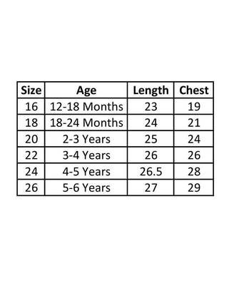 Red Kids Partywear Frock 5