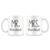 Personalised Mr. & Mrs. Ceramic Coffee Mug by Engraves (Set of 2)