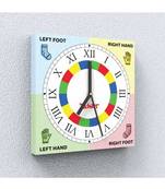 Twistime Canvas Wall Clock by Engrave