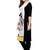 Multicolor printed crepe long-kurtis