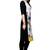 Multicolor printed crepe long-kurtis
