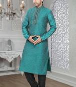 Feroze Embroidered Jacquard Mens Kurta Pajama