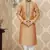 Brown Embroidered Art Silk Mens Kurta Pajama