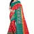 Red Plain Cotton Silk Saree With Blouse