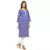 Purple printed cotton kurti