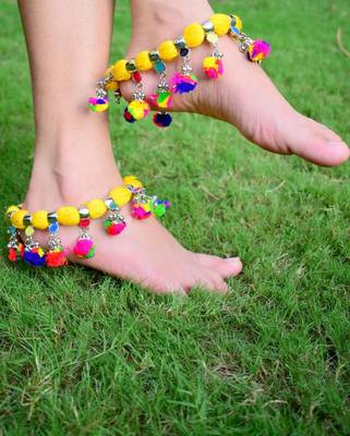 Yellow Anklets 1