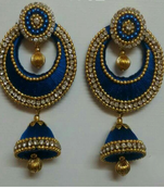Blue earrings
