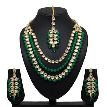 Green necklace-sets 3