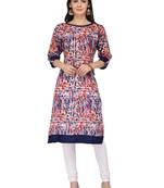 Multicolor Cotton Silk Designer Long Party Wear Kurti