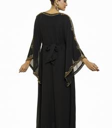 Black New Moroccan Arabic Islamic Party Wear Party Dress For Women