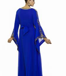 Royal blue Buy This Moroccan Jalabviya Takhita Var For Women Gown Dress
