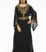 Black Buy This Moroccan Jalabviya Takhita Var For Women Gown Dress