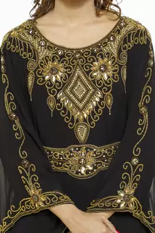 Black Buy This Moroccan Jalabviya Takhita Var For Women Gown Dress