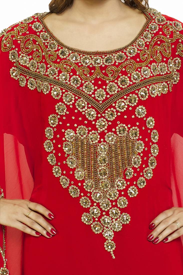Red Get This Modern Kaftan At Ramadan Arabic Kaftan Dres