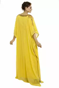 Yellow Buy This Moroccan Jalabviya Takhita Var For Women Gown Dress