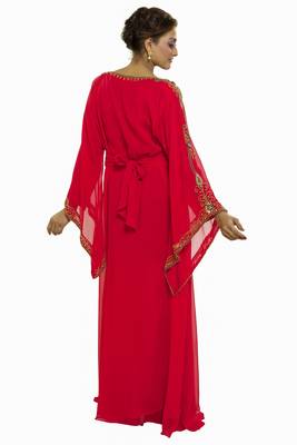 Pink Eid Kaftan Dress Moroccan Kaftan Dress 2