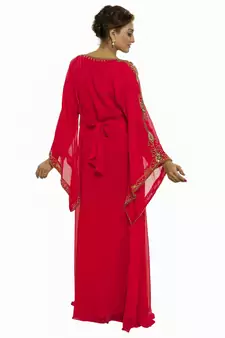 Pink Eid Kaftan Dress Moroccan Kaftan Dress