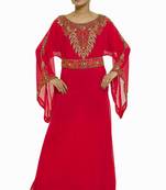 Pink Eid Kaftan Dress Moroccan Kaftan Dress