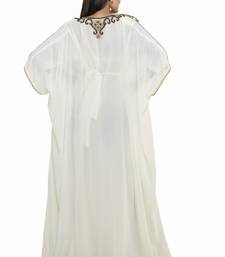 Off White Buy This Moroccan Jalabviya Takhita Var For Women Gown Dress