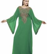 Green Buy This Moroccan Jalabviya Takhita Var For Women Gown Dress