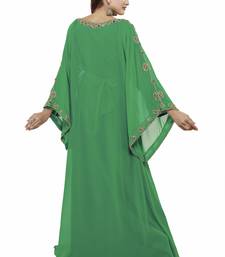 Green Eid Kaftan Dress Moroccan Kaftan Dress