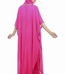Pink  Moroccan Kaftan Islamic Moroccan Jalabiya Dress