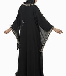 Black Morocan Arabic Islamic Kaftan Dress