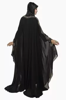 Black Eid Kaftan Dress Moroccan Kaftan Dress