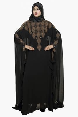 Black Eid Kaftan Dress Moroccan Kaftan Dress 1