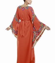 Tomato New Moroccan Arabic Islamic Party Wear Party Dress For Women