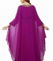 Purple Eid Kaftan Dress Moroccan Kaftan Dress