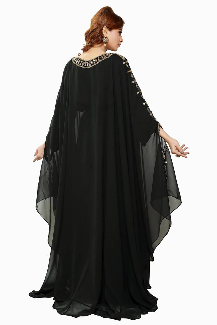 Black Buy This Moroccan Jalabviya Takhita Var For Women Gown Dress