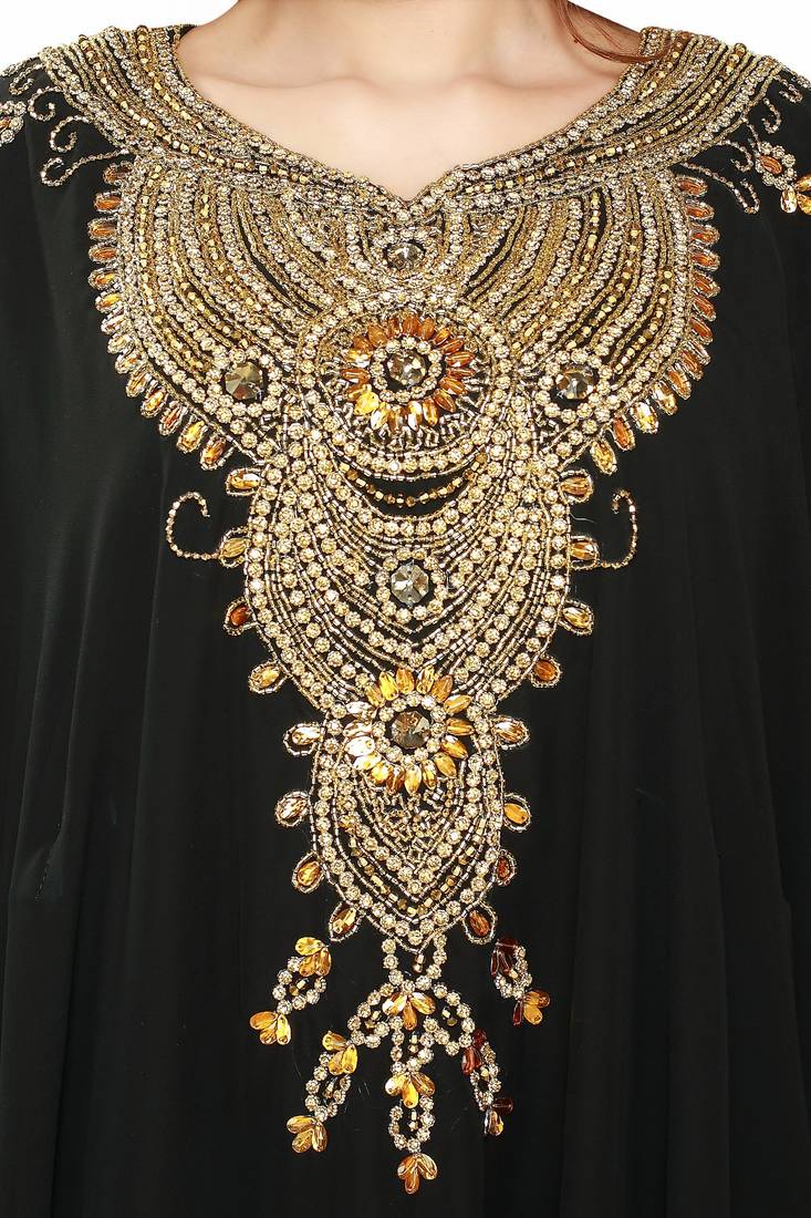 Black Get This Modern Kaftan At Ramadan Arabic Kaftan Dres