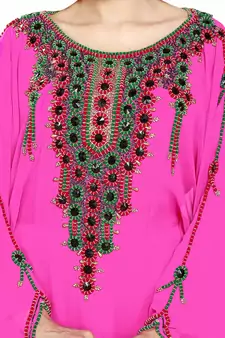 Pink New Hand Embroidery Work By Al Mehraan Fashion For Women Gown