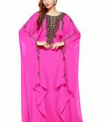 Pink New Hand Embroidery Work By Al Mehraan Fashion For Women Gown