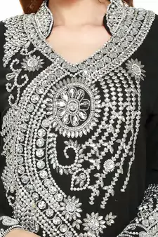 Black Buy This Moroccan Jalabviya Takhita Var For Women Gown Dress