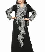 Black Buy This Moroccan Jalabviya Takhita Var For Women Gown Dress