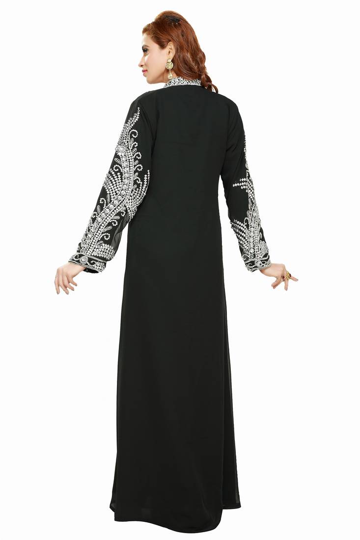 Black Buy This Moroccan Jalabviya Takhita Var For Women Gown Dress